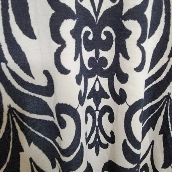 Boho, Hippie, Peasant Crochet Dress Black Medium. - Picture 8 of 12